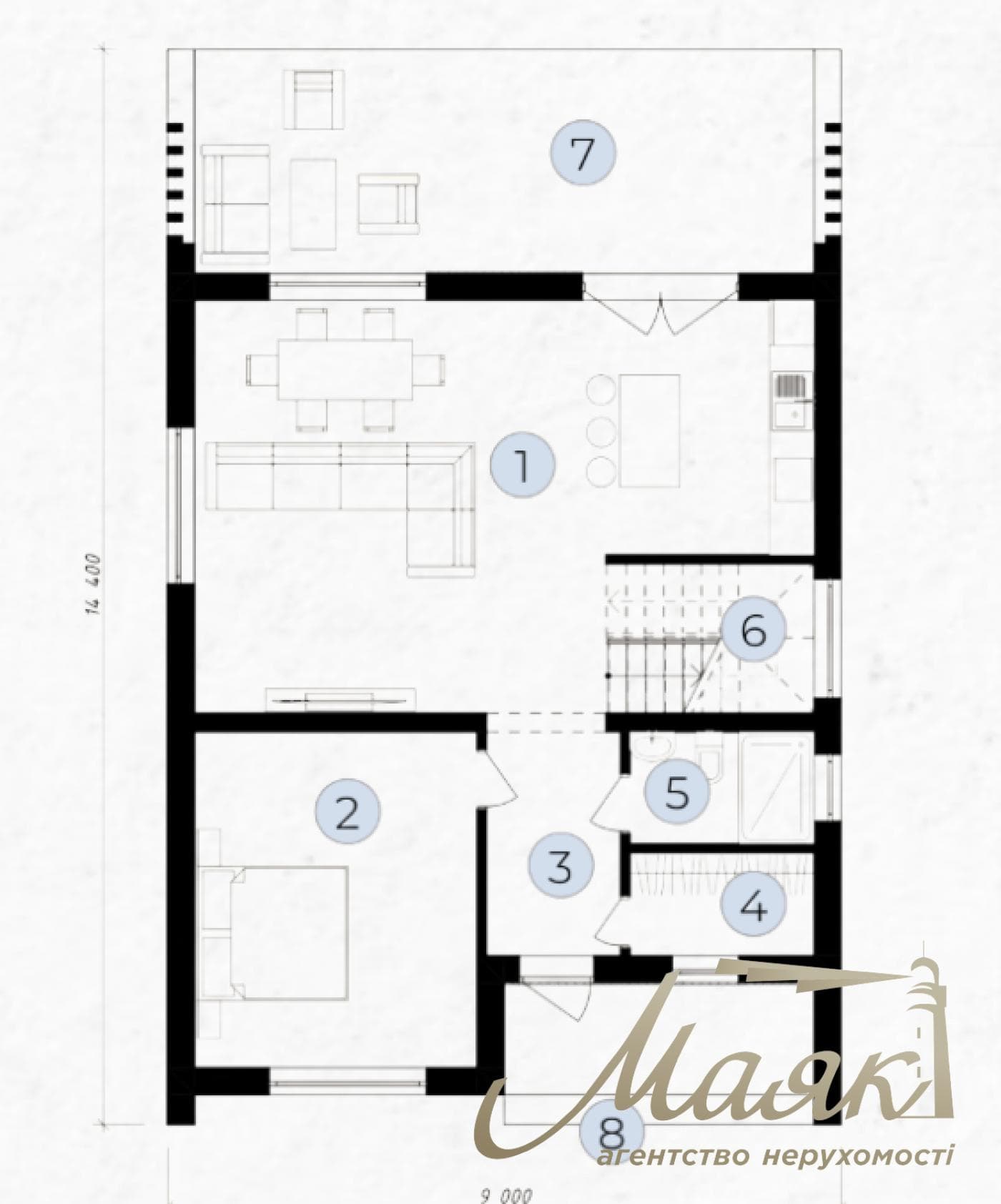 For Sale: 2-Story House (175 m²) in the village of Vyshenky, Kyiv Oblast, Boryspil District