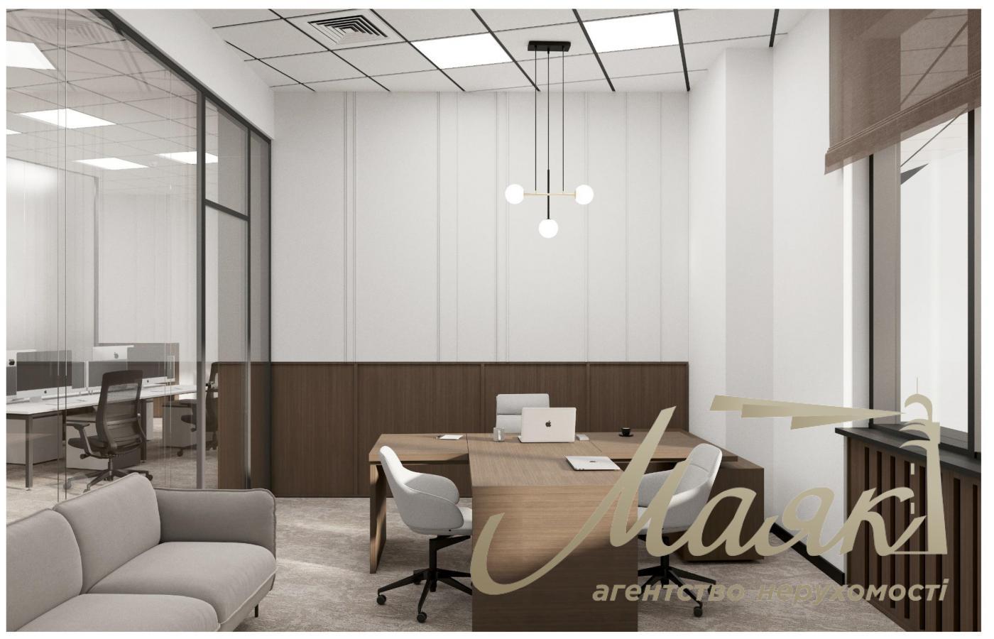 Оренда мебльованого офісу 205м2 у центрі, БЦ Сенатор