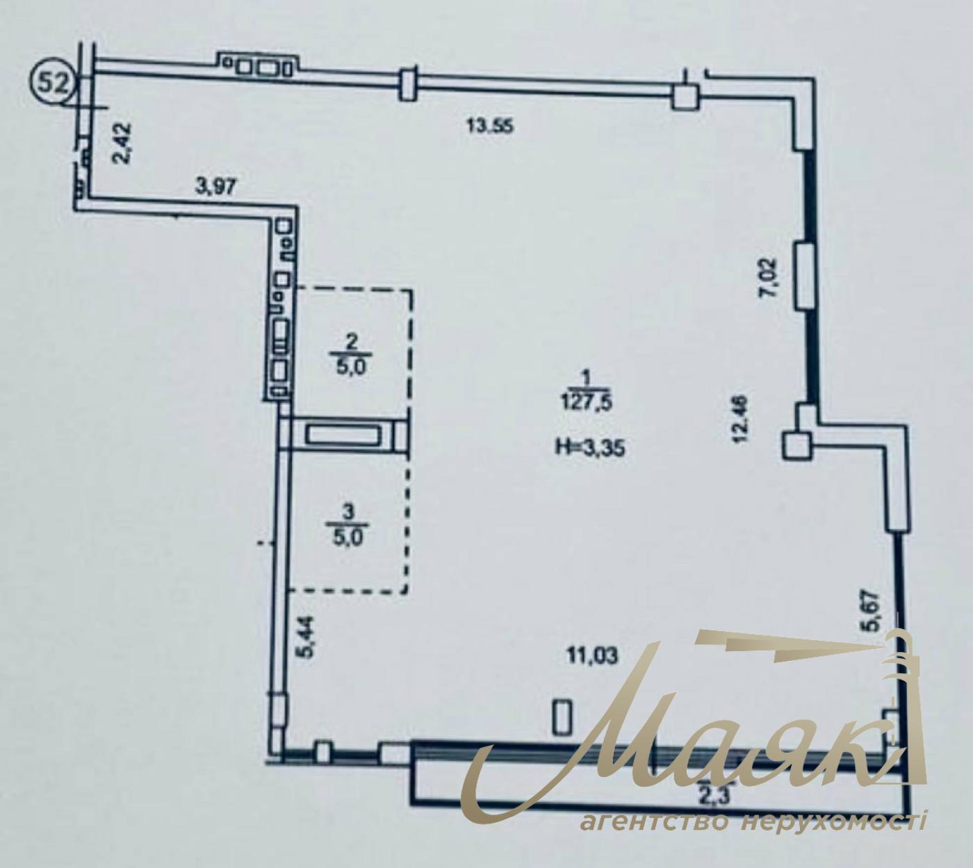 Продаж квартири 140м2 у клубному будинку Hidden, вул. Тімірязєвська, Печерський р-н