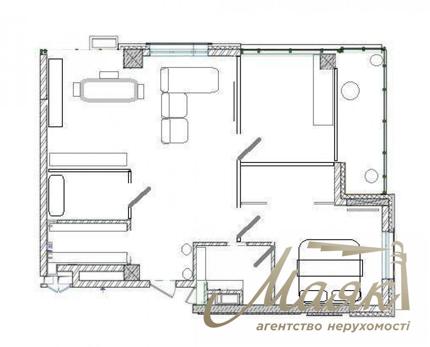 For sale 3-room apartment Residential Complex Novopecherskie Lipki, Dragomirova str.
