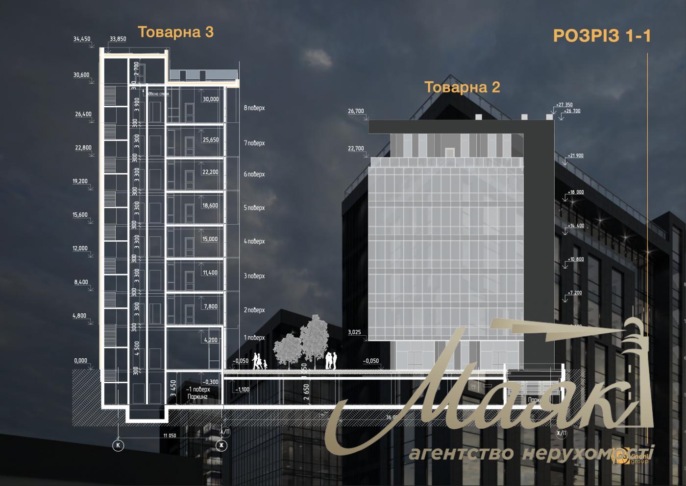 Продаж будівлі Трініті, 6 500м2, вул. Товарна, Пчерськ