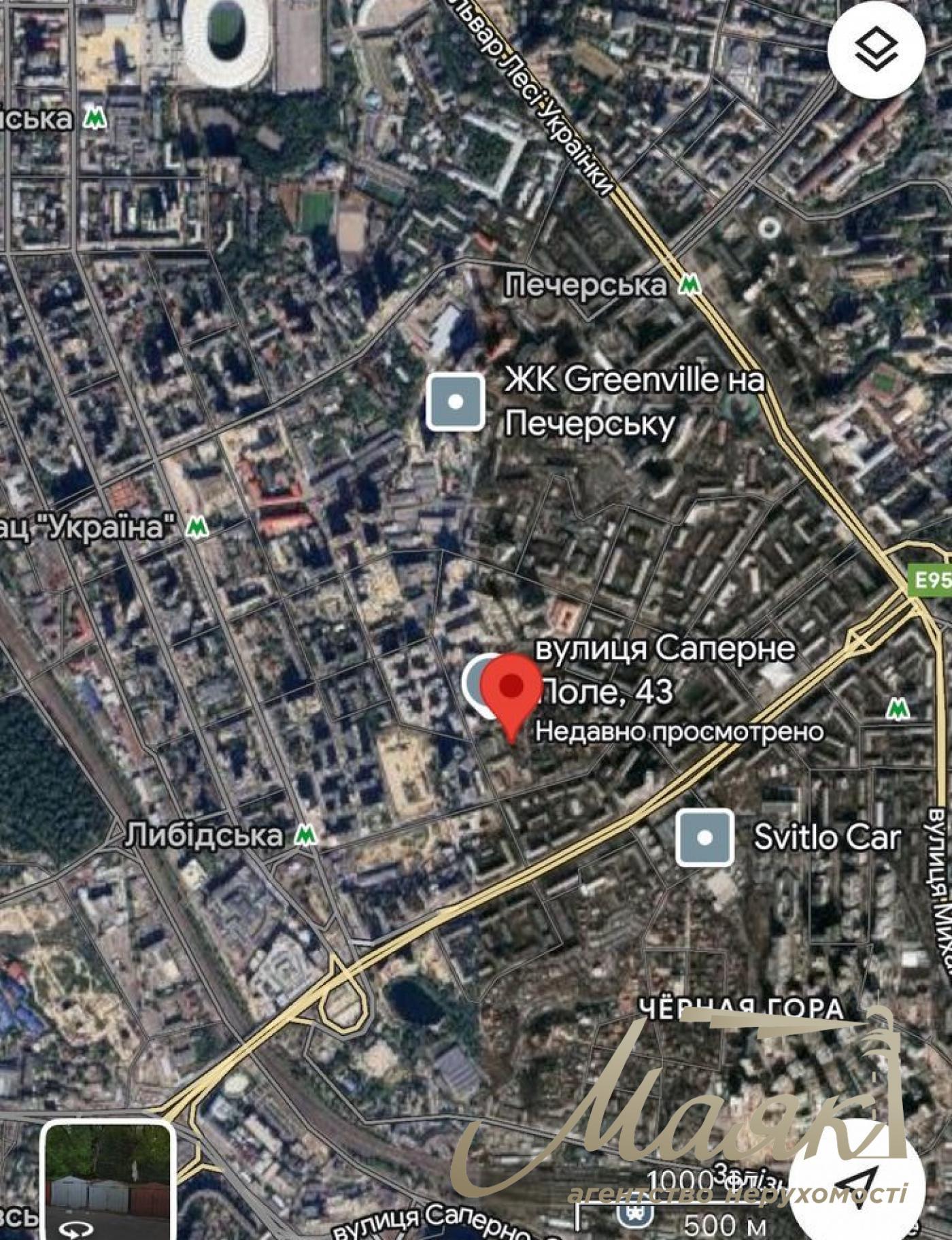 Selling a plot of land for construction in the center of Kiev. Pechersk.