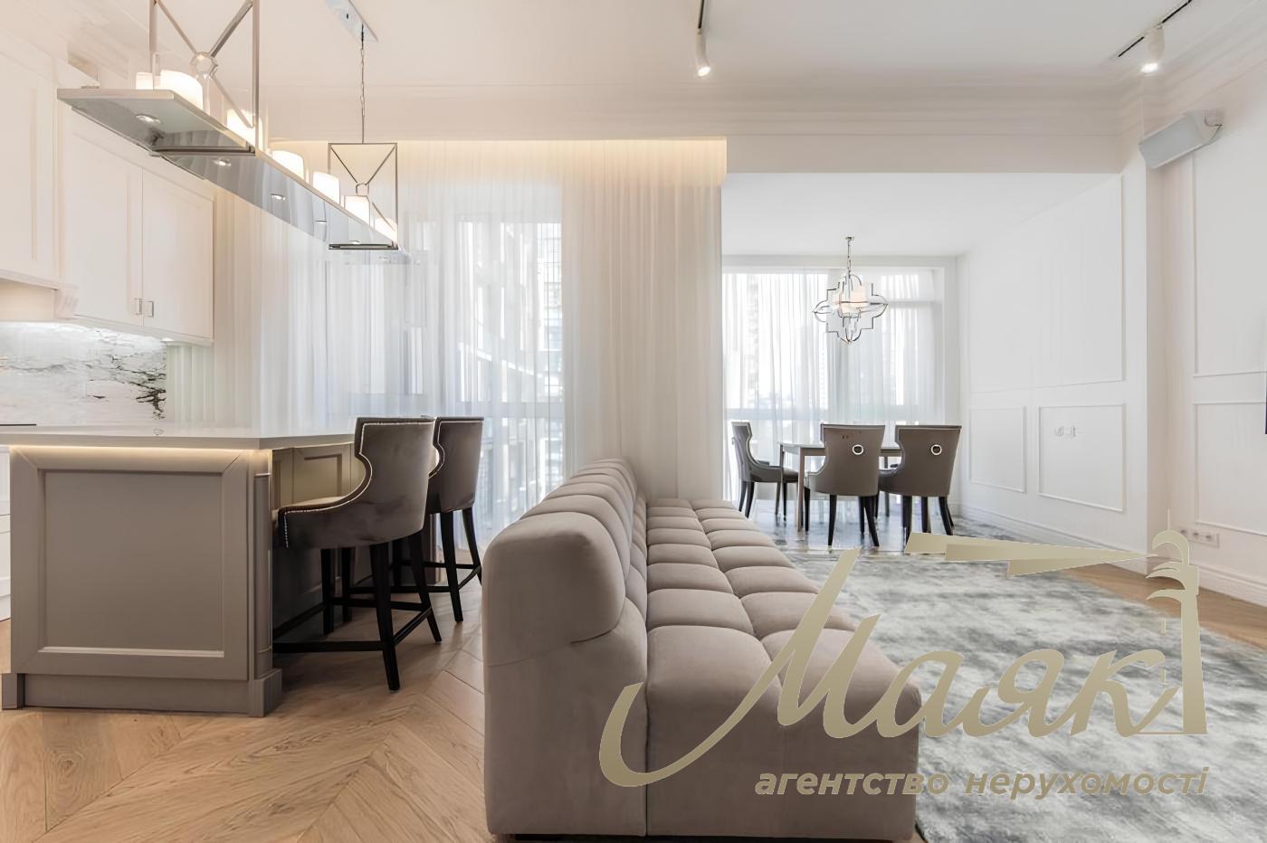 Оренда 4-кімнатної квартири 110м2 ЖК Французький Квартал 2 вул. Предславинська 40, Печерський район, Центр, Київ