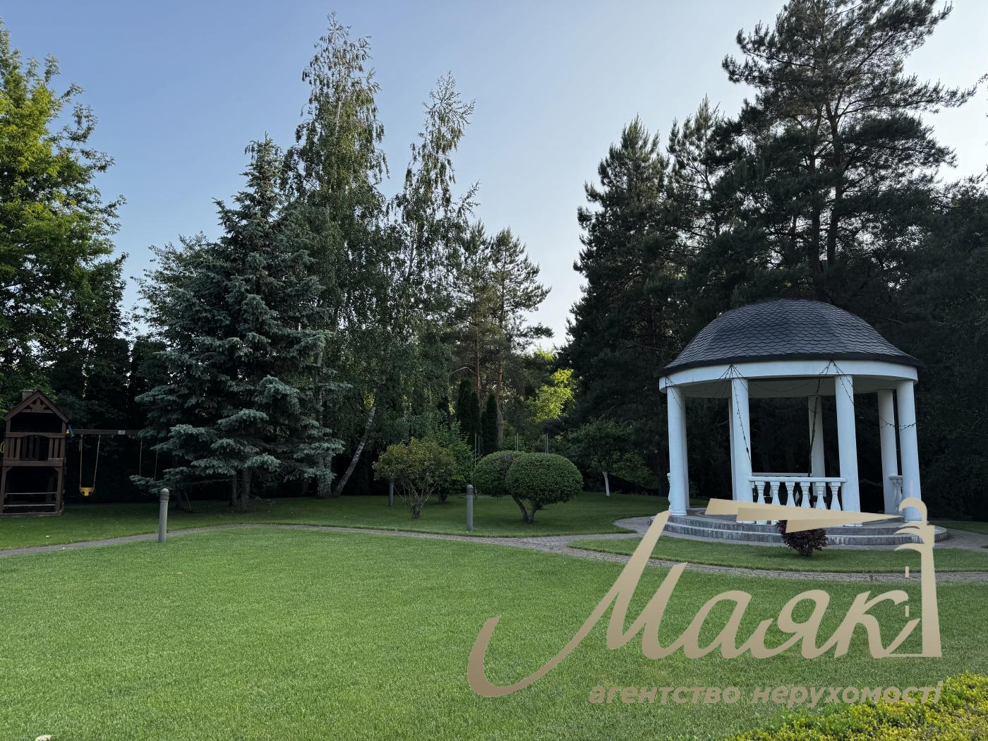 Оренда будинку 400 кв.м з тенісним кортом, великою зеленою територією | Бориспільський район| с.Гора