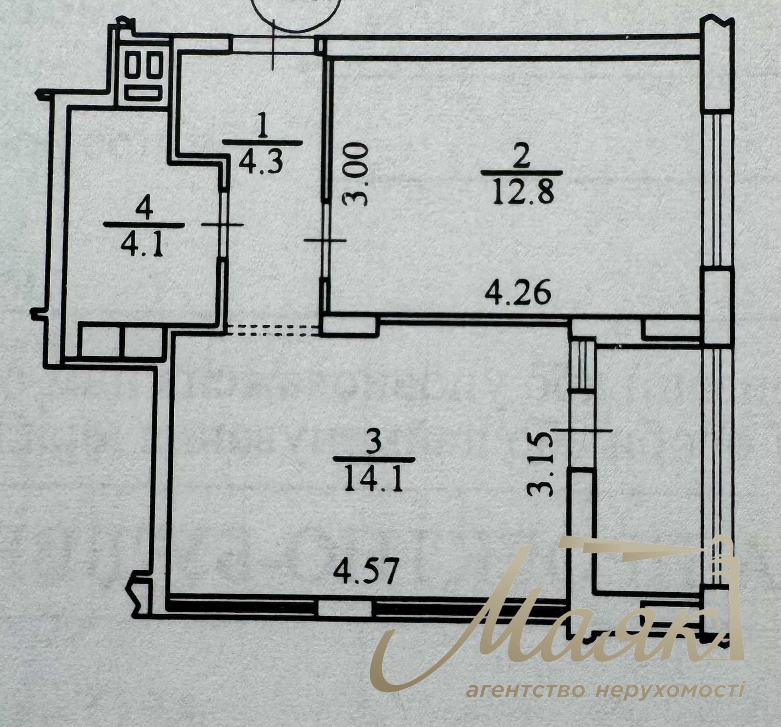 Продаж 1-кімнатної квартири в ЖК "Файна Таун", Шевченківський район