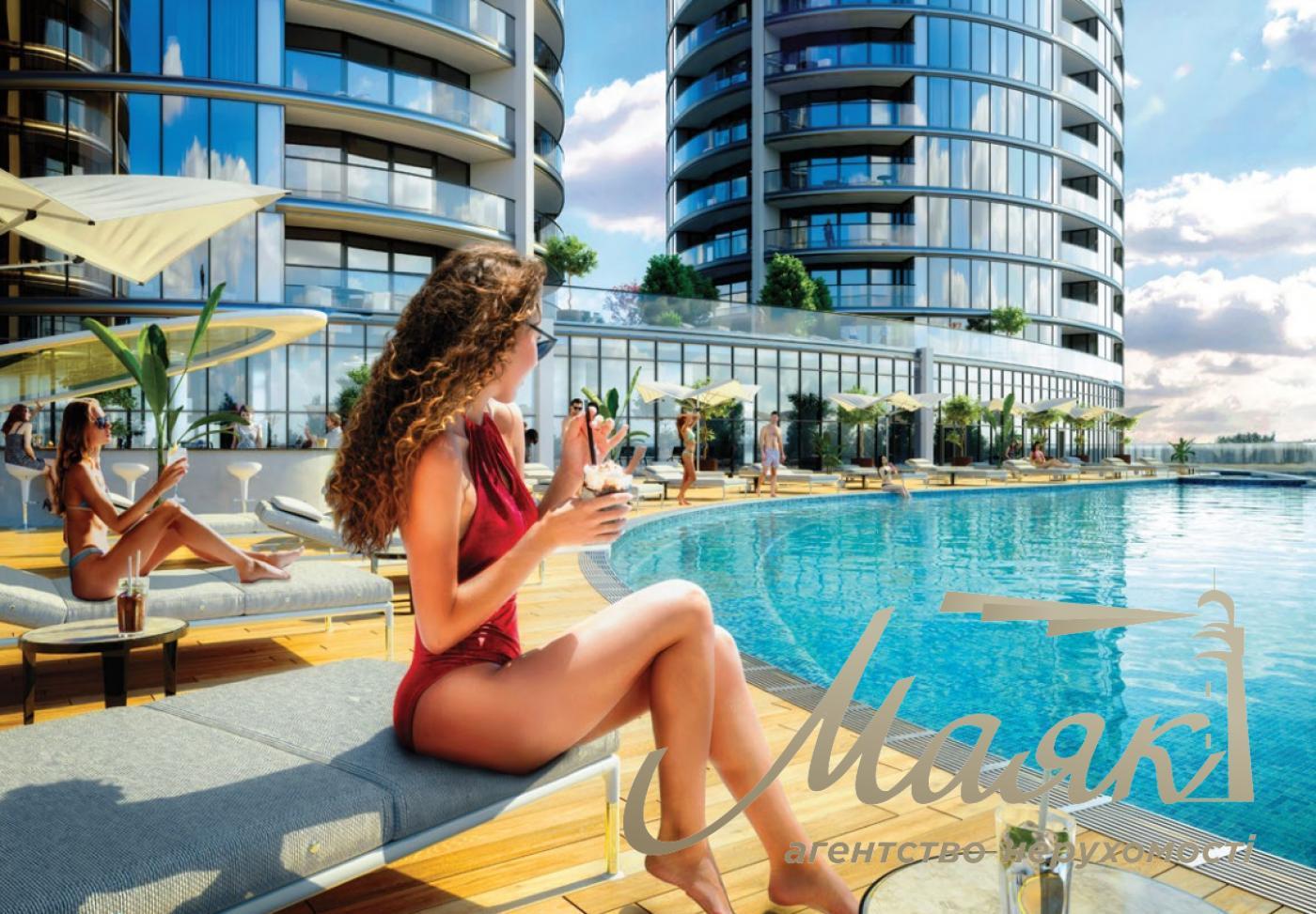 Продаж 2к 114.3 м2 квартири ЖК Таріан Таверс, вул. Патріса Лумумби