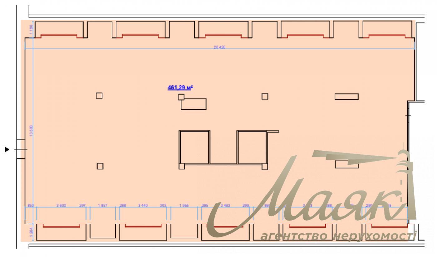 Аренда офиса 271м2 БЦ Horizon Park ул. Амосова 12 Соломенка