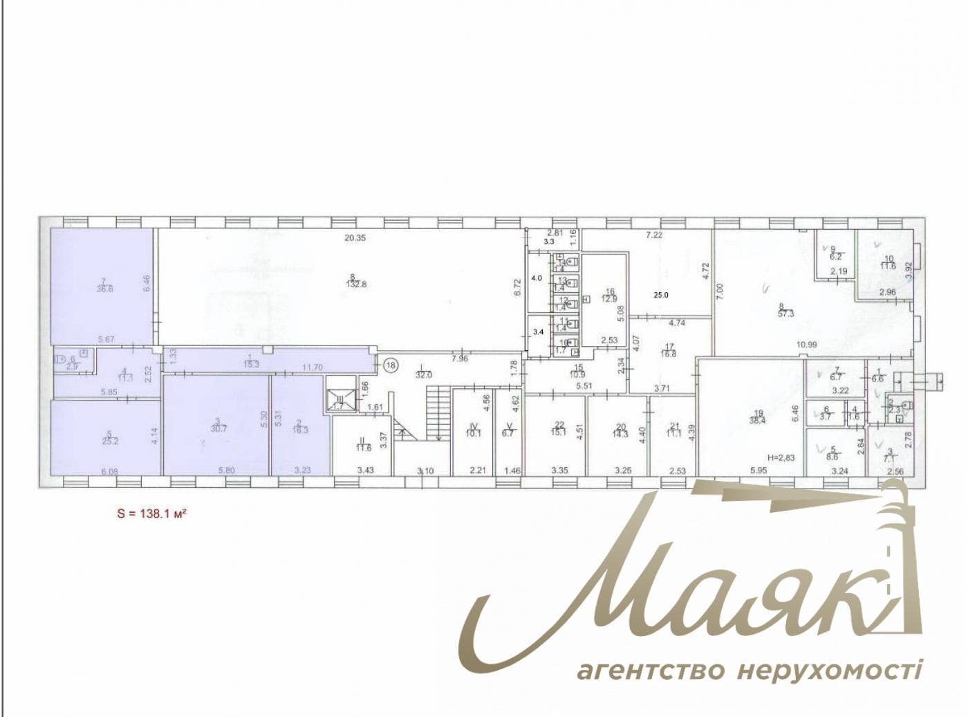 Commercial Space for Rent: 138 m² Office, Podil, Glubochitskaya