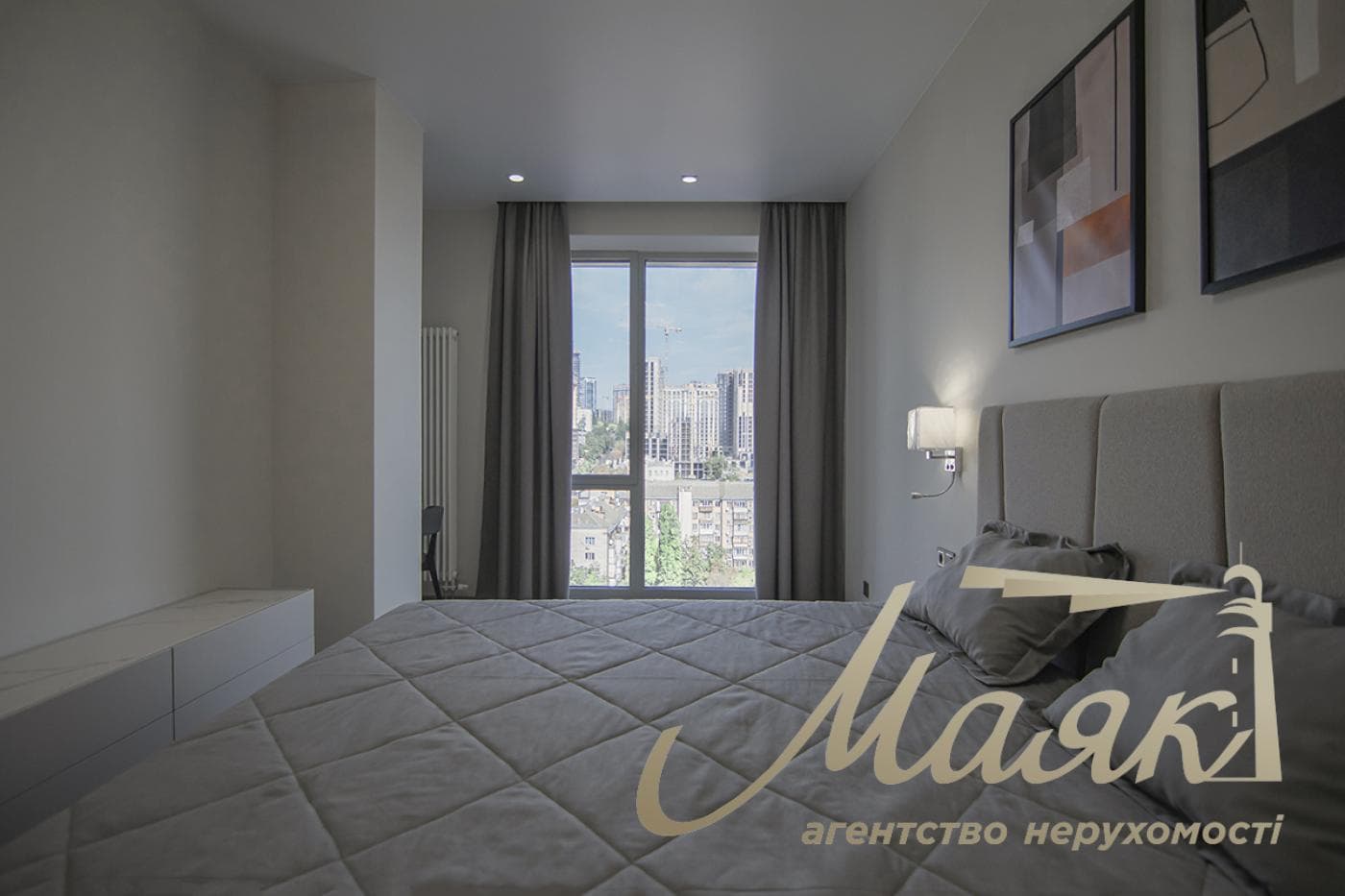 2-Bedroom Apartment for Rent on Antonovych Street, Atlantic Residence Center, Holosiivskyi District