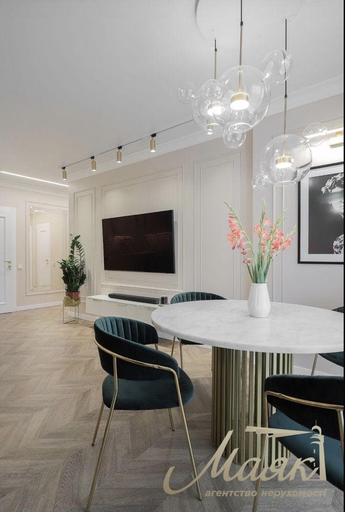 Продажа дизайнерской квартиры 78,7 м² в ЖК «Файна Таун», ул. Салютная, м.Нывки