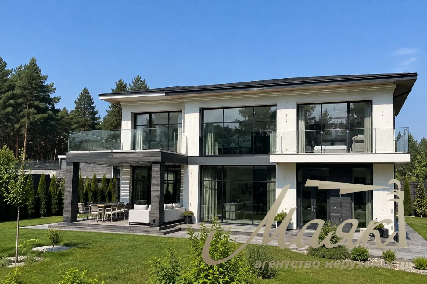 Продажа дома в КГ «Ясный Хутор» — 467 м² с. Ходосовка, терраса, балконы, панорамный вид