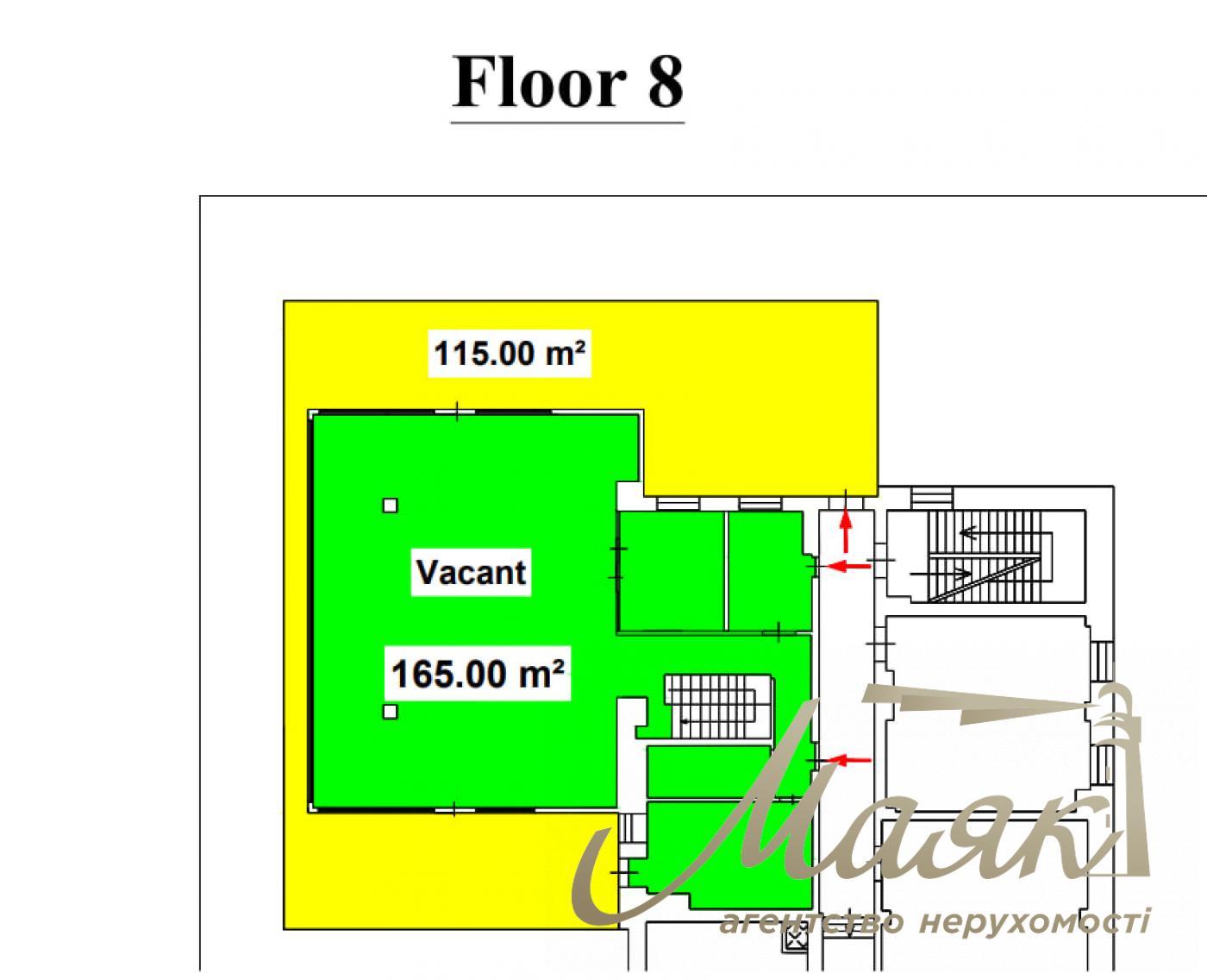 Оренда офісу 435 м.кв. БЦ Леонардо, Центр