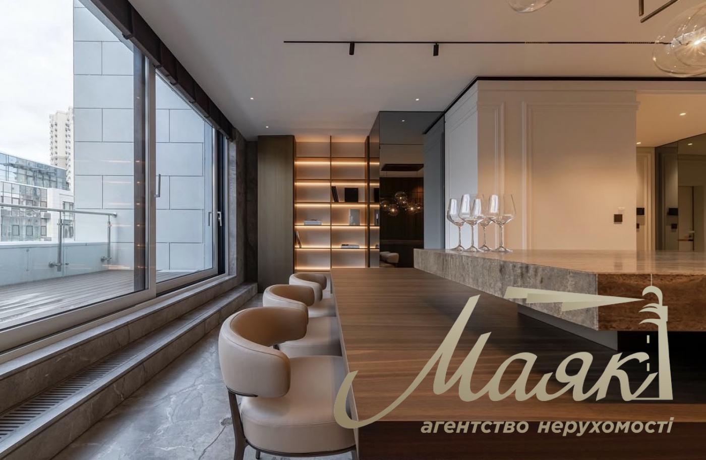 Продаж дворівневого пентхауса площею 204 м² Київ, Печерський район, ЖК "Бульвар Фонтанів", вул. Саперне поле, 5