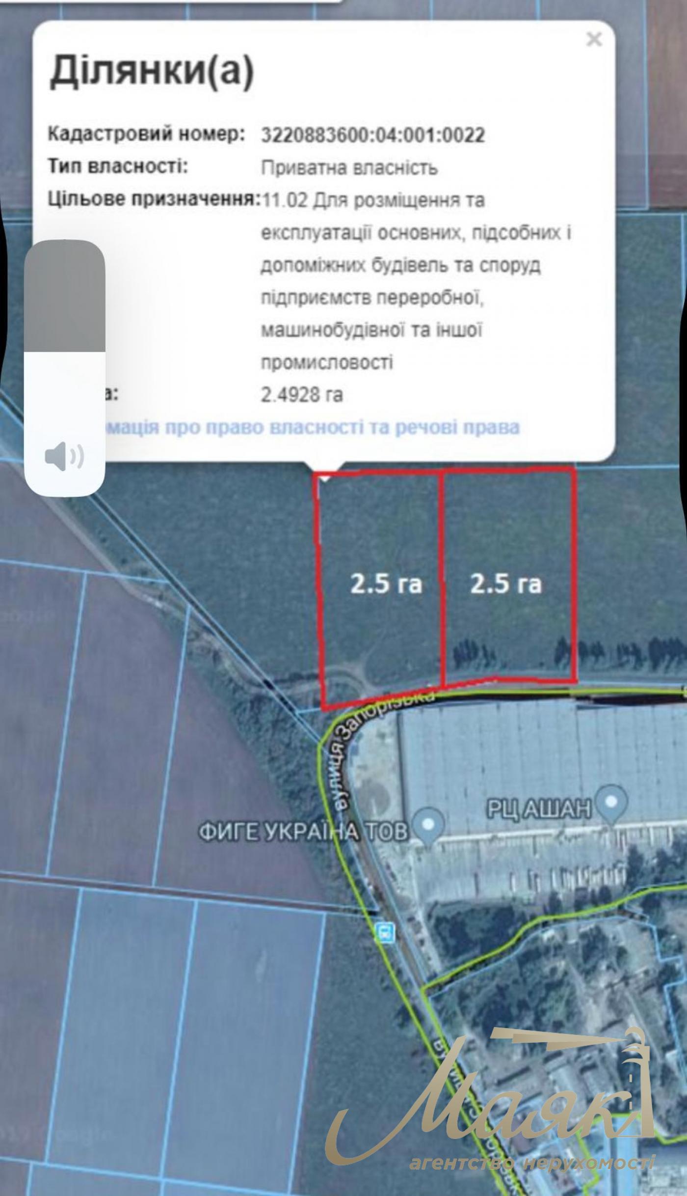 Sale of commercial real estate for warehouses. Route