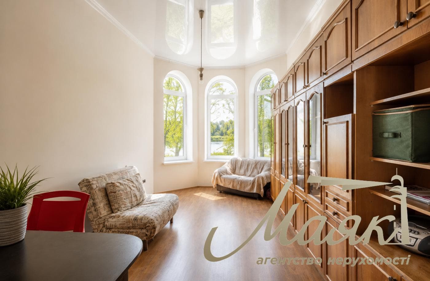 House for sale with private access to the Kozinka River, Koncha-Zaspa (Kozin, Bolshaya Damba, 9th km, "Neskuchnoye" residential complex)