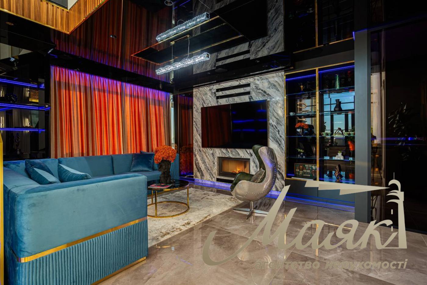 Продаж пентхауса 195 м² з терасою та дизайнерським ремонтом у ЖК Park Avenue VIP, Київ