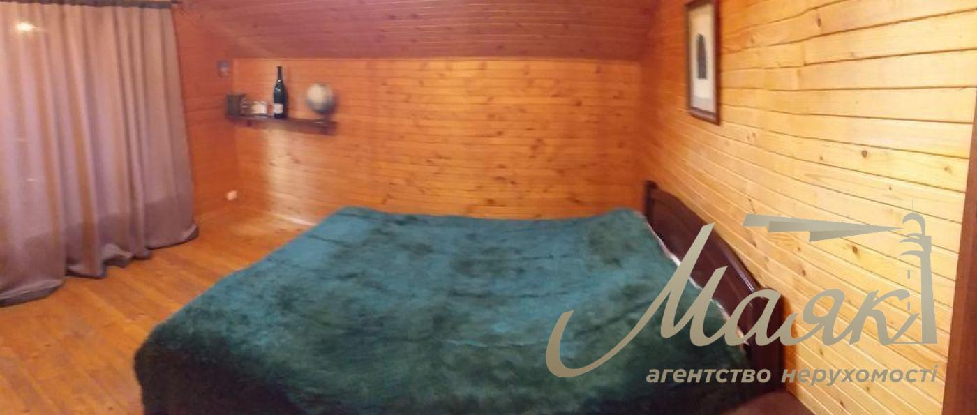 Sale of a 2-storey house 157m2 from a log, in the village of Kozin, Obukhov district, Kiev region