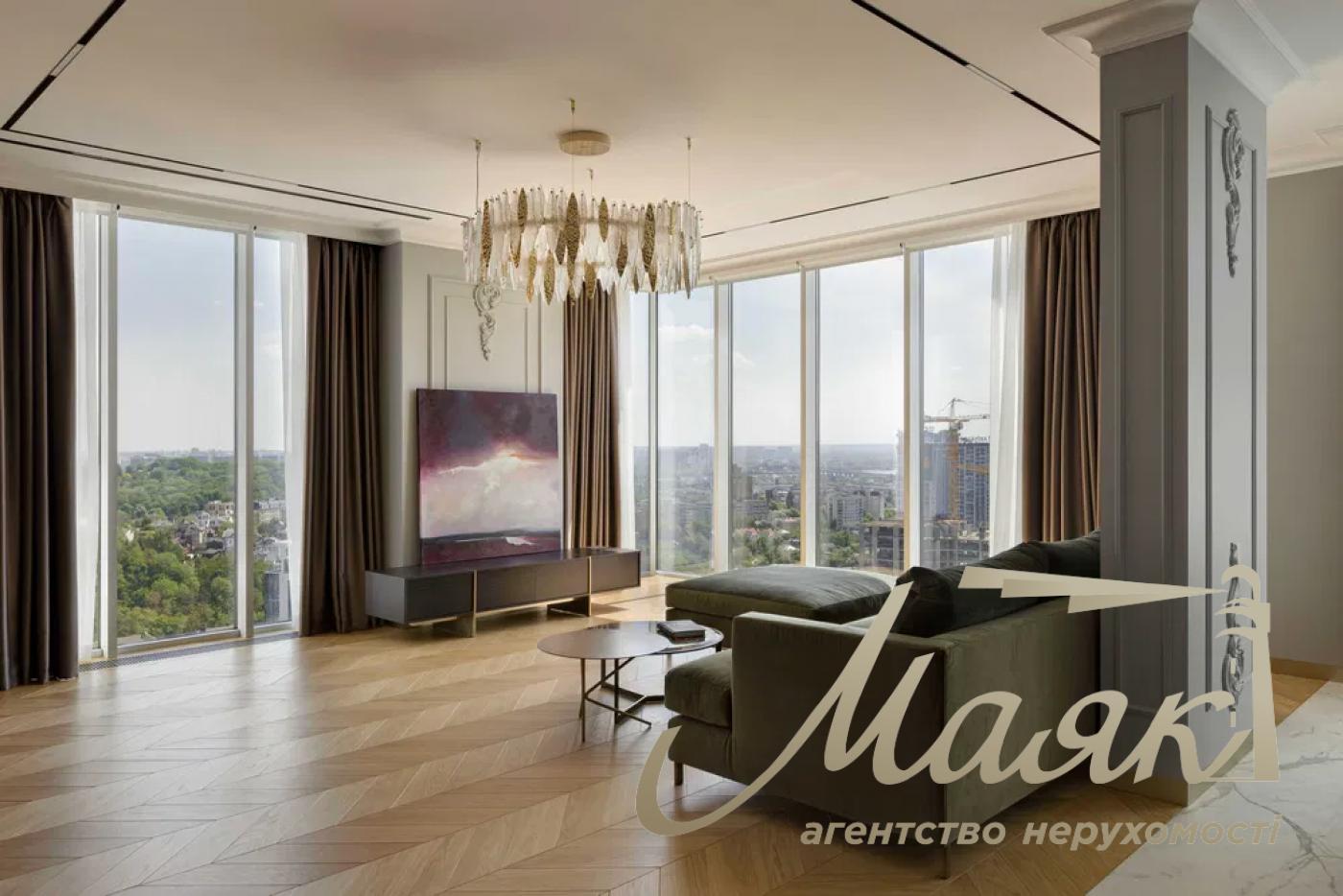 Продаж видової 3-х кімнатної квартири, 147 м2 у ЖК Новопечерські Липки