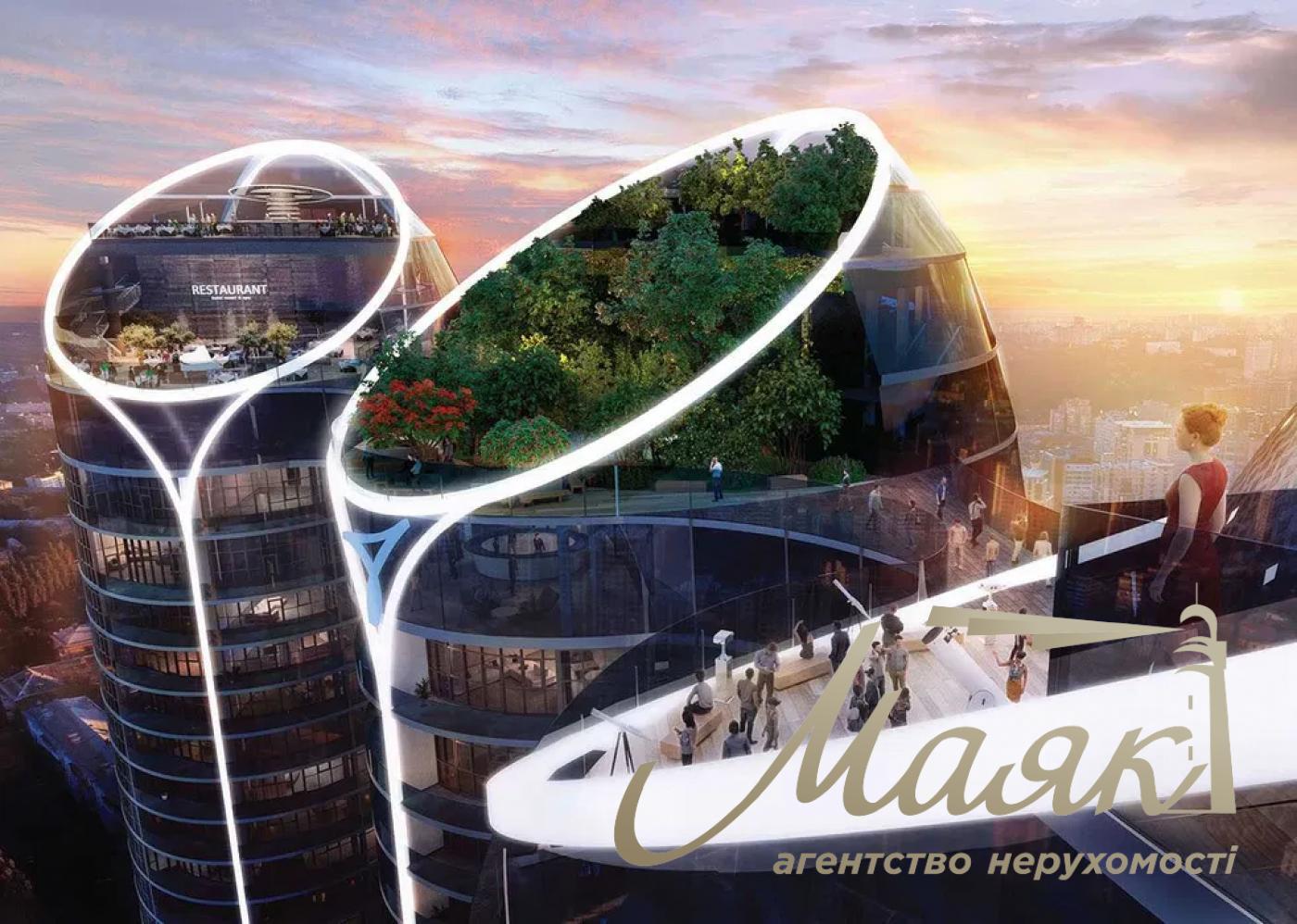 Sale of 3k 126.7 m2 apartment in Tarian Tavers residential complex, st. Patrice Lumumba