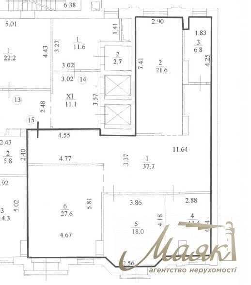 Оренда офісу площею 144 м², Воздвиженка, Поділ, станція метро «Контрактова площа», Генератор
