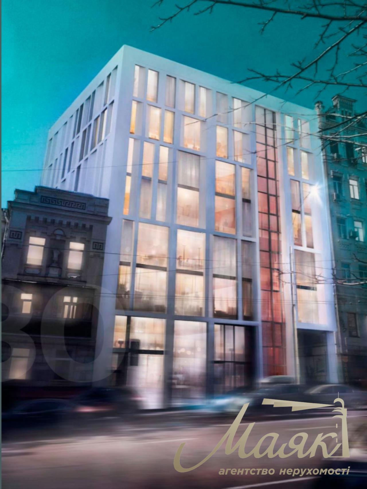 Floor in a modern business center of the capital