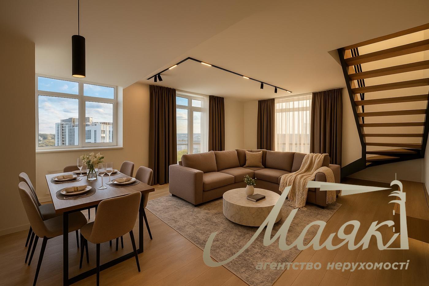 Аренда двухуровневой квартири  120м2 в ЖК " Подвысоцкий" , Печерск, Киев