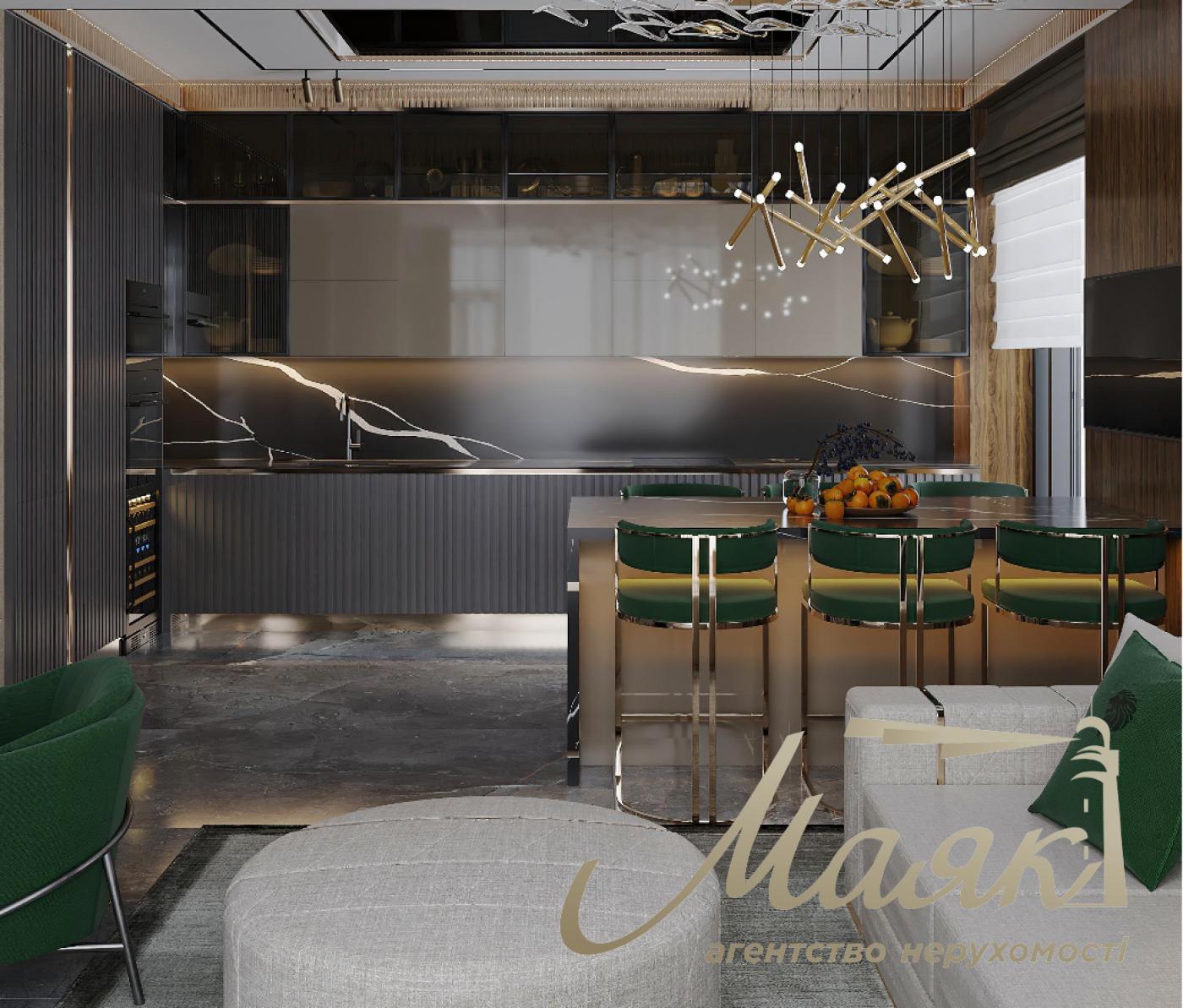 Продажа видового пентхауса/квартиры в самом центре столицы 186м2 в ЖК Edelweiss House,  Зверинецкая, Печерск, Киев
