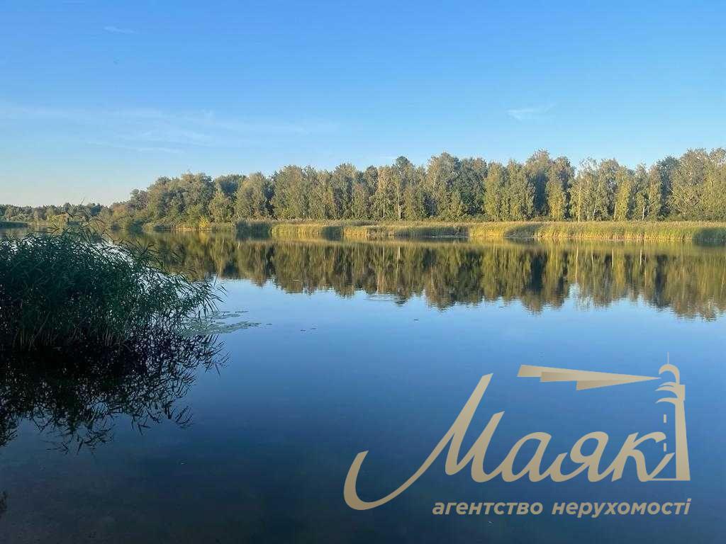 Sale of land with a beach on the river bank - 47 hectares, s. Rudyky/Kozin/Koncha zaspa