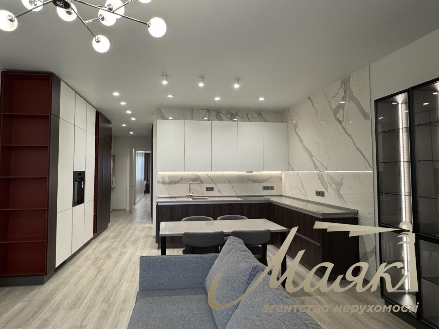 4-room apartment for rent on Antonovych Street, Atlantic Residence Center, Holosiivskyi District—Pets Allowed