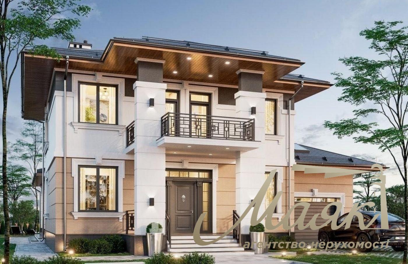 Продаж будинку 350м2 с.Козин. Б.Дамба-2 км. Сучасний будинок з басейном на ділянці з соснами!