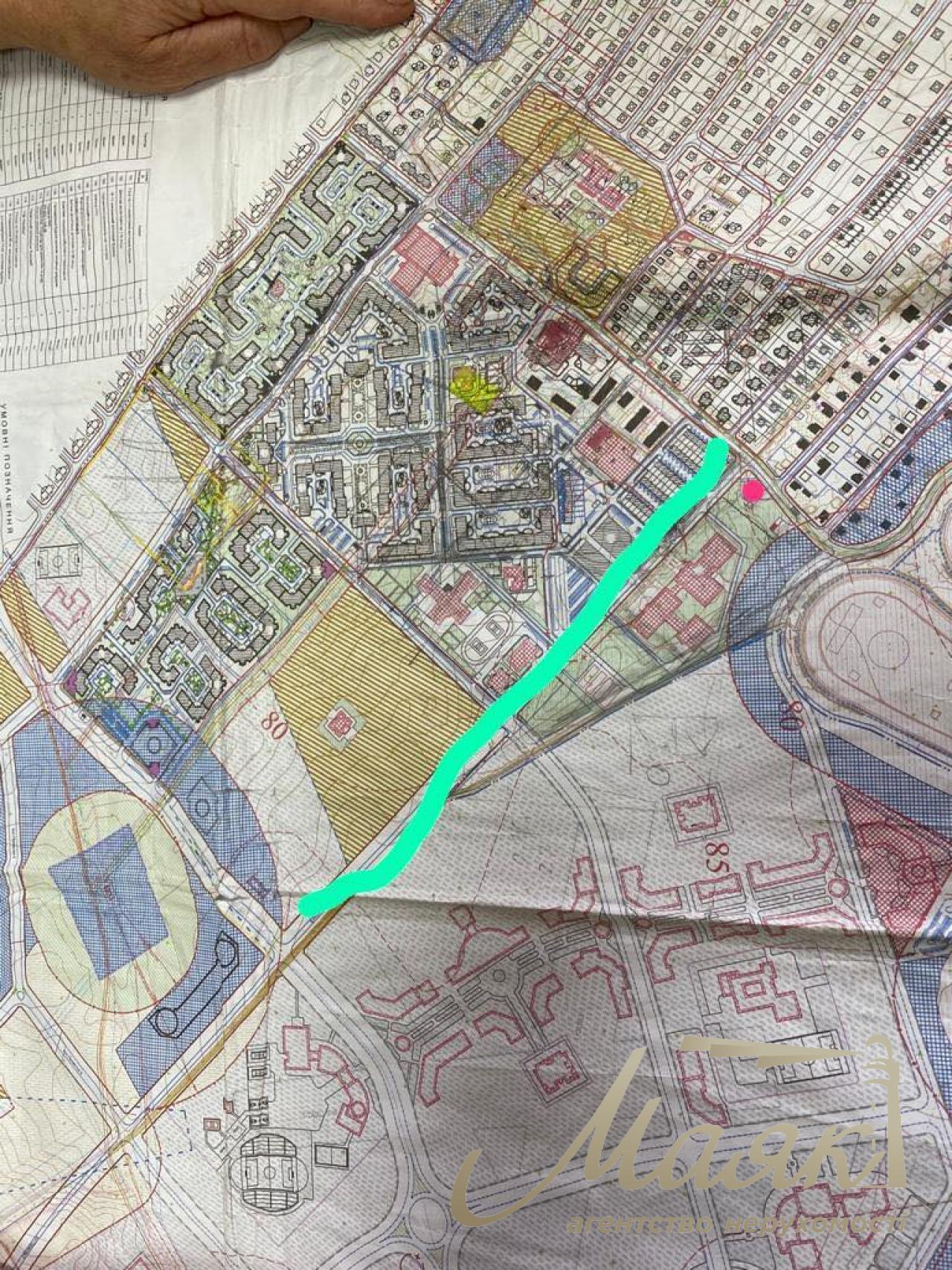 Sale. Land 5.52 ha, Chaiki. For collective housing construction for the construction of multi-storey housing development