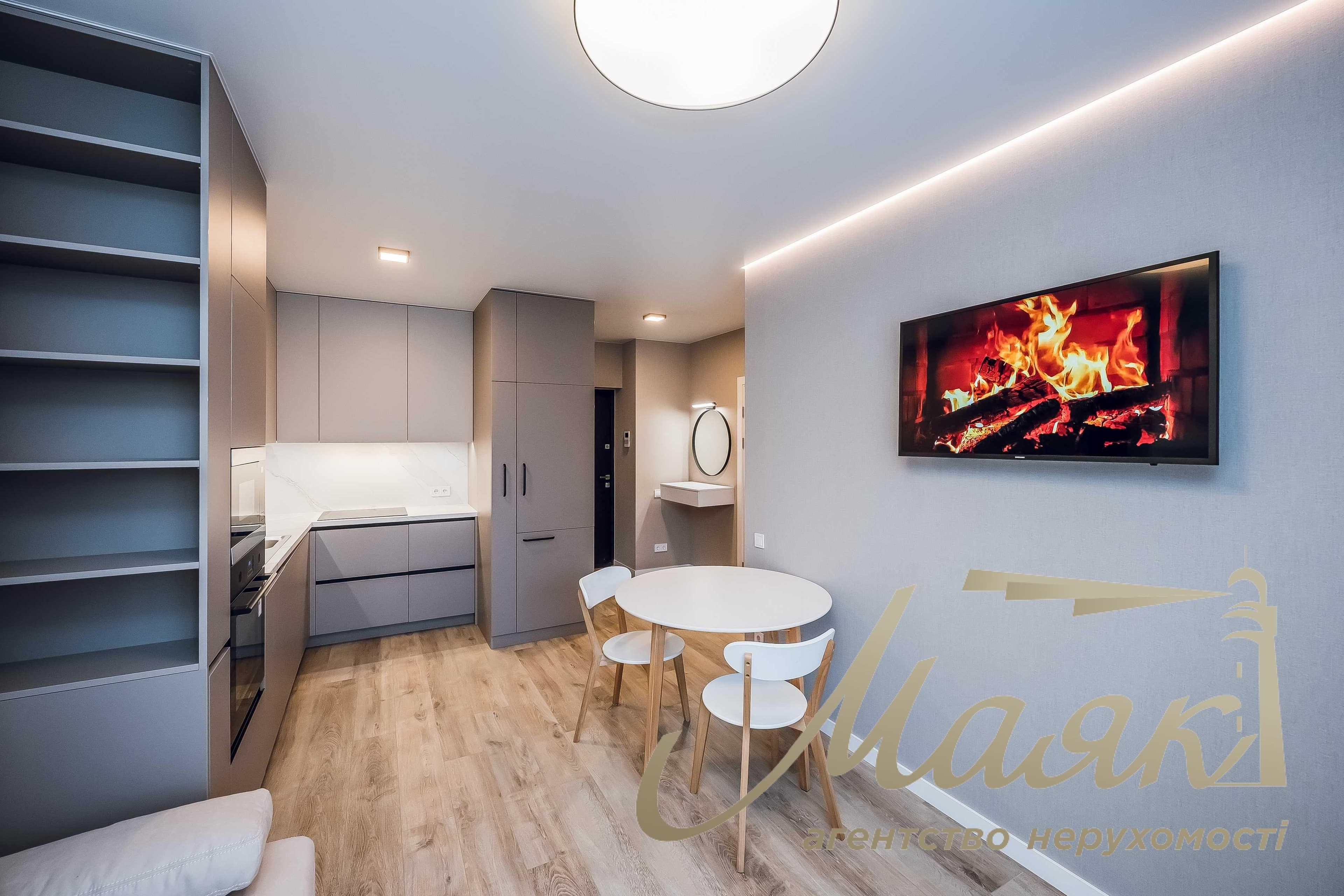 Продаж 1-кімнатної квартири площею 46 м² у ЖК «Dibrova Park», Подільський район, Масив Мостиць