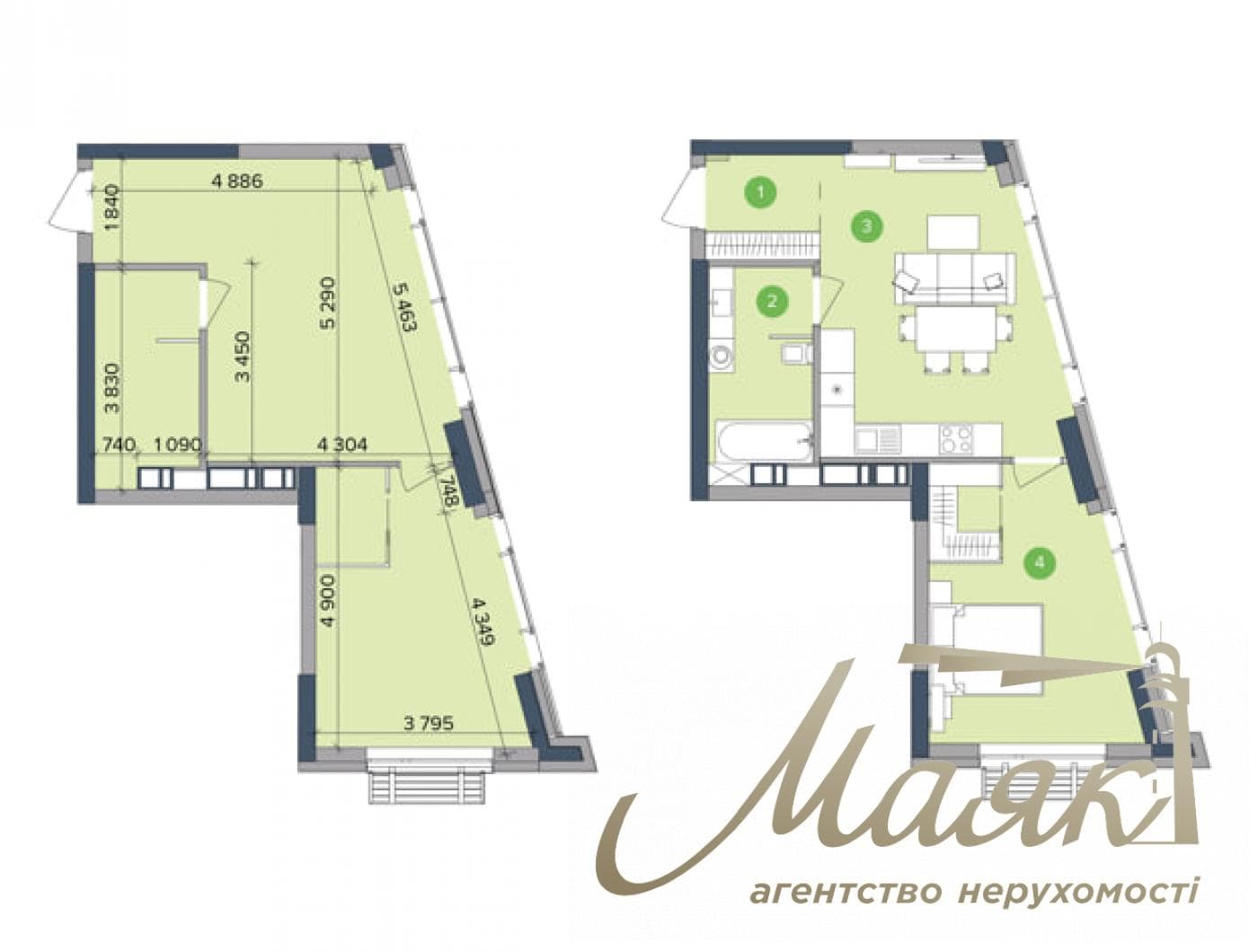 Продаж 1-ком квартири в ЖК Метрополіс