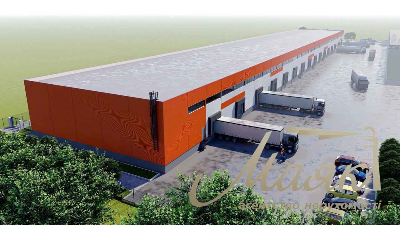 Продаж складських та виробничих приміщень у сучасному логістичному комплексі с. Требухів. Требухів вул. Броварська 23