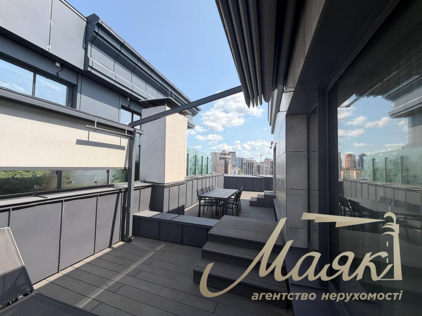 Аренда пенхауса с террасой 210м2 в ЖК Atlantic Residences, ул.Антоновича 118, Дворец Украины.