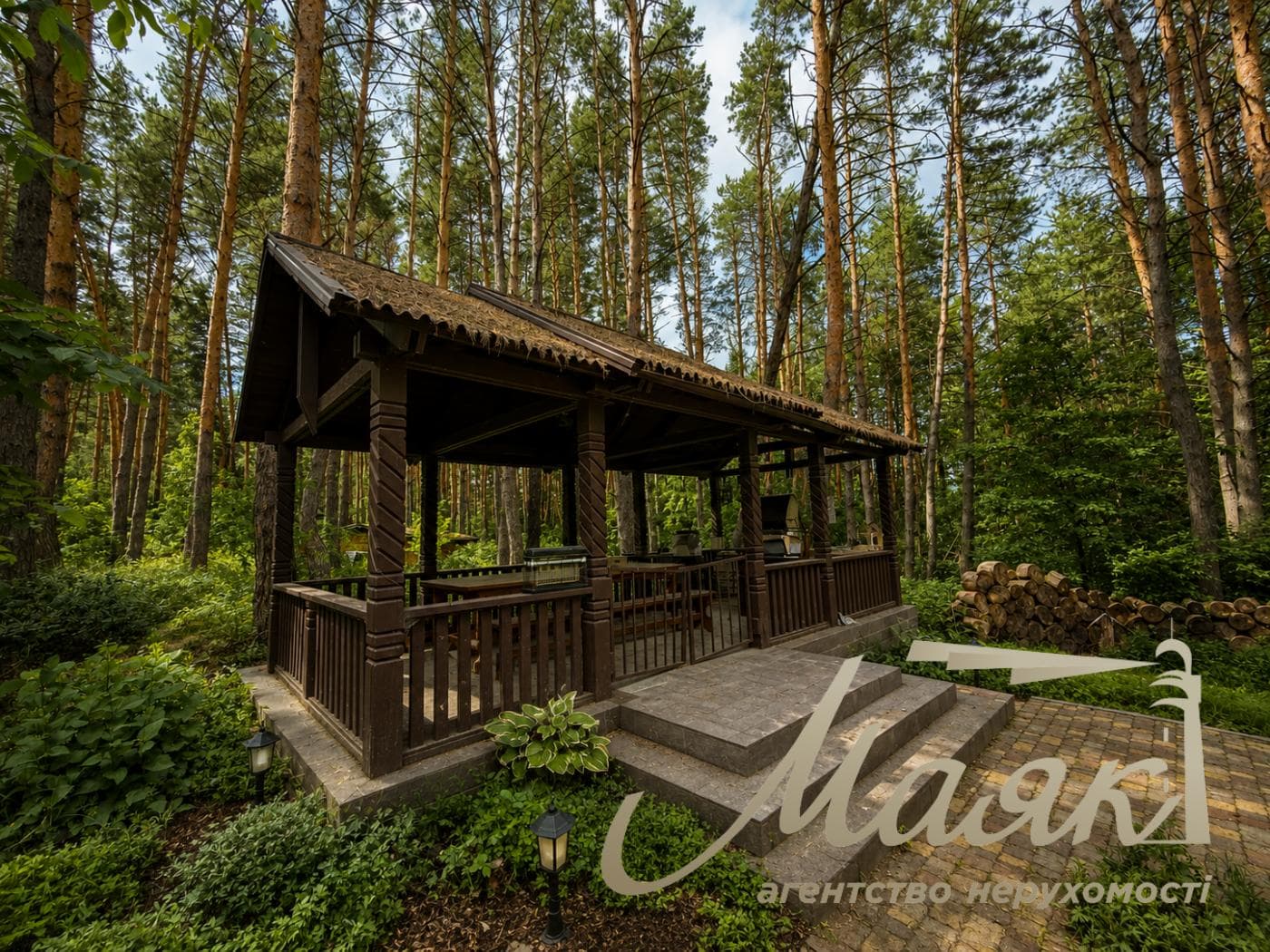 Продаж заміської резиденції на березі річки Стугна. 25 км від Києва, Одеський напрямок