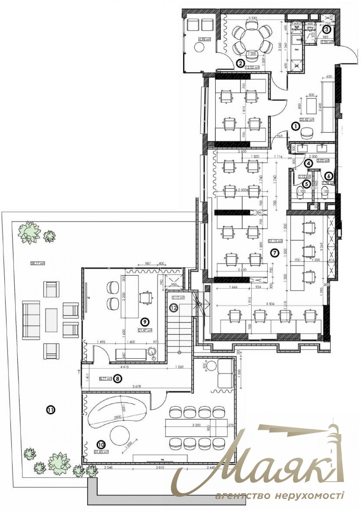 Оренда офісу ЖК Ярославів Град, вул. Бульварно-Кудрявська