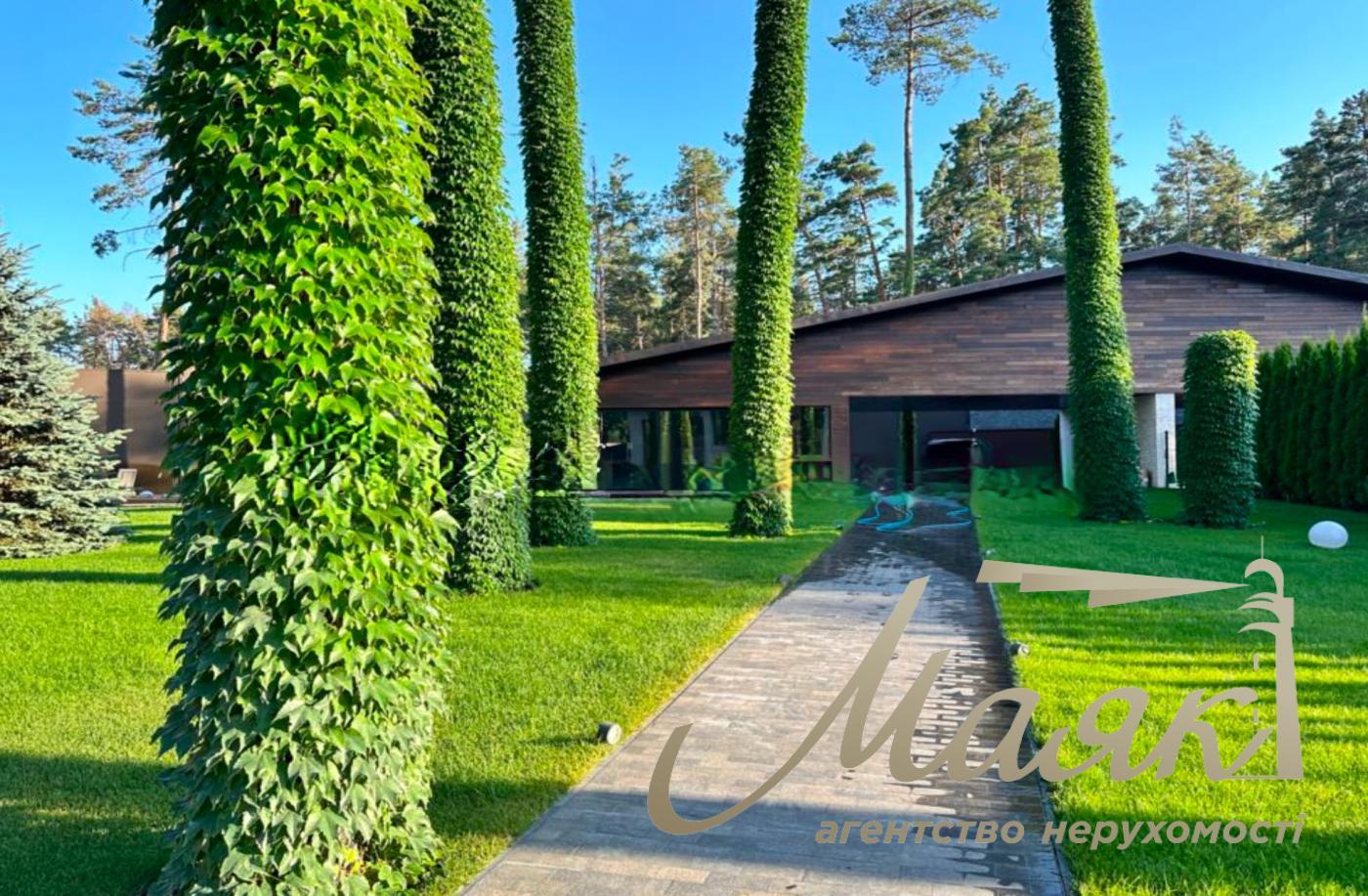 Оренда будинку 370м у лісовій зоні з басейном с.Плюти, Козин, Конча-Заспа, Обухівський р-н