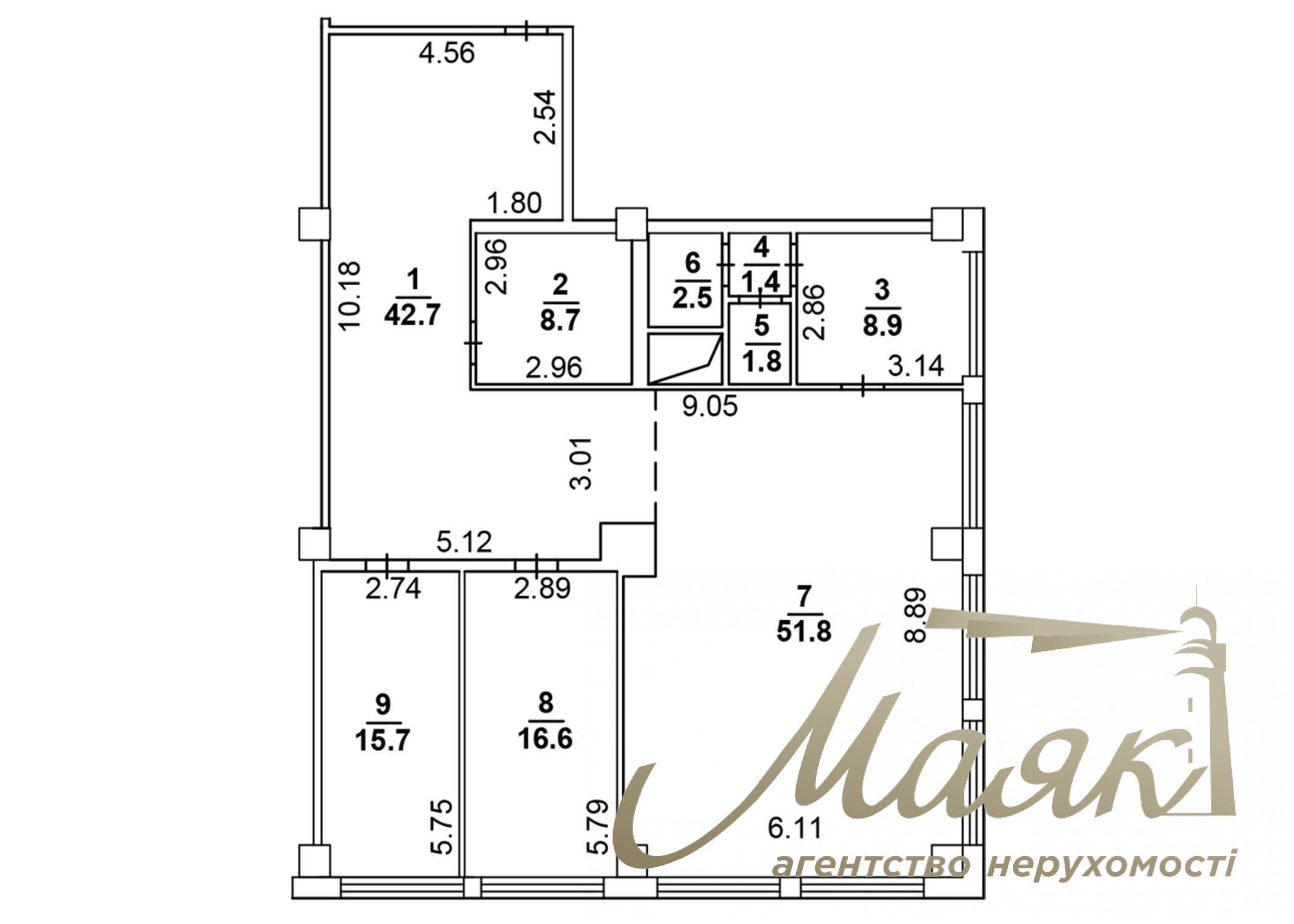 Оренда комерційного приміщення 150м2 в БЦ НЕСТ, Липківського Вокзальна