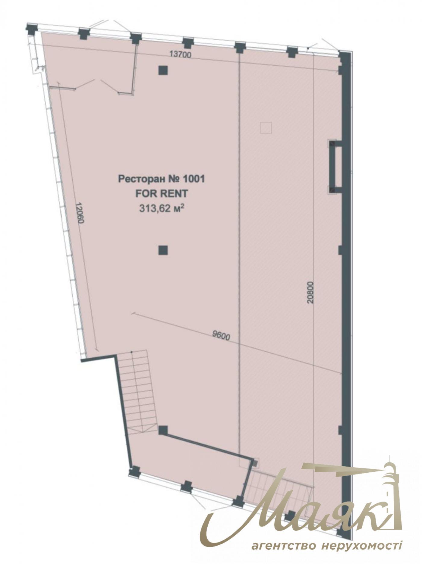 Оренда фасадного приміщення ЖК Трініті вул. Тютюнника,