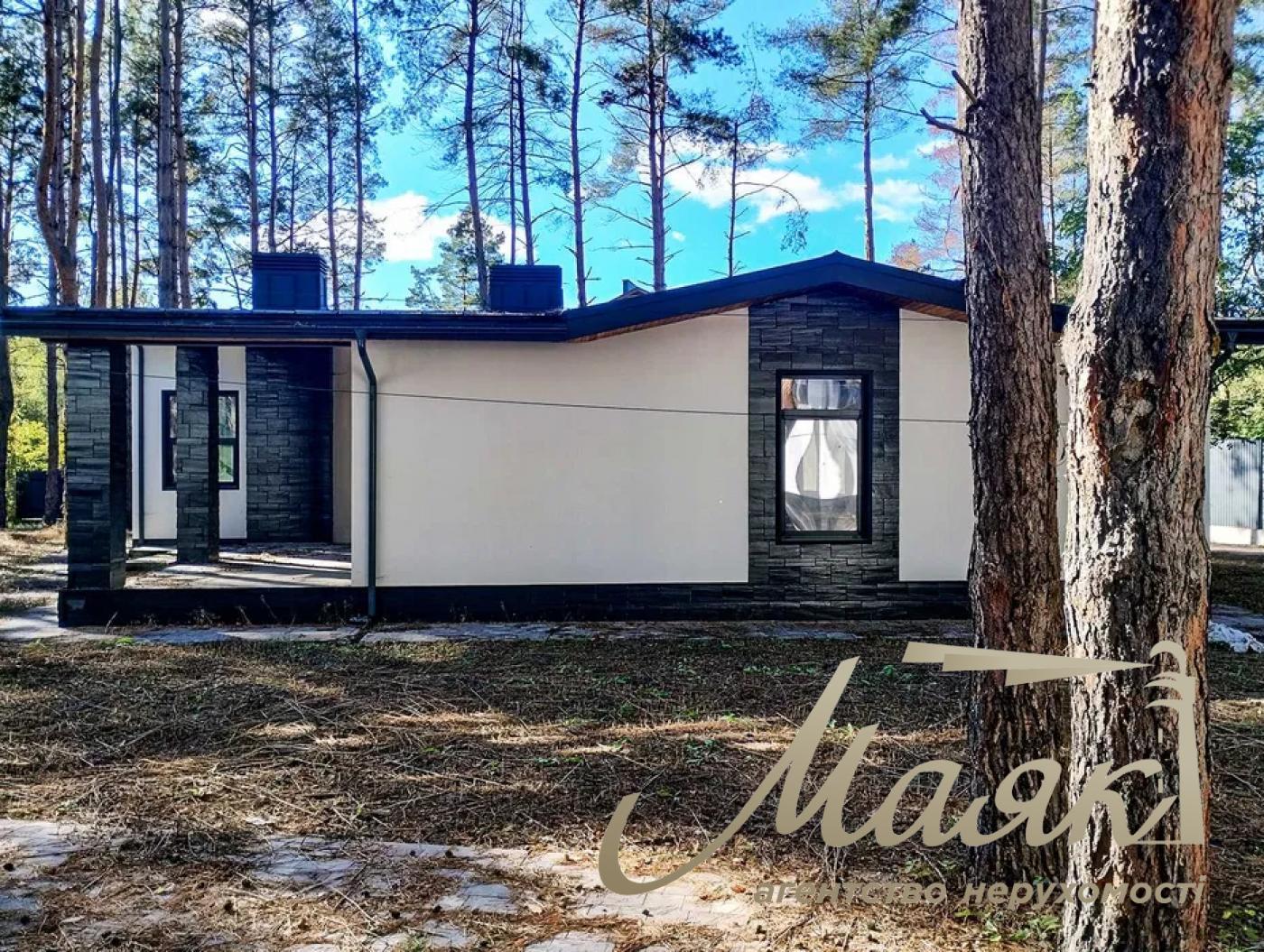 Продажа нового дома в лесу — стильный современный коттедж в селе Зазимье, Броварский район.