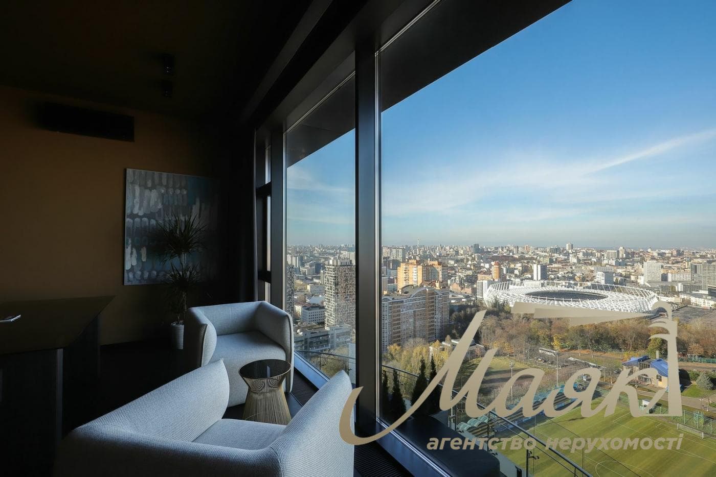 Penthouse for rent in AlterEgo Residential Complex, Laboratorny Lane