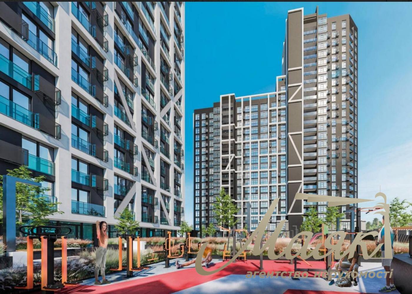 For sale 2k apartment 79.03m2 Residential Complex Nordica, 1 building
