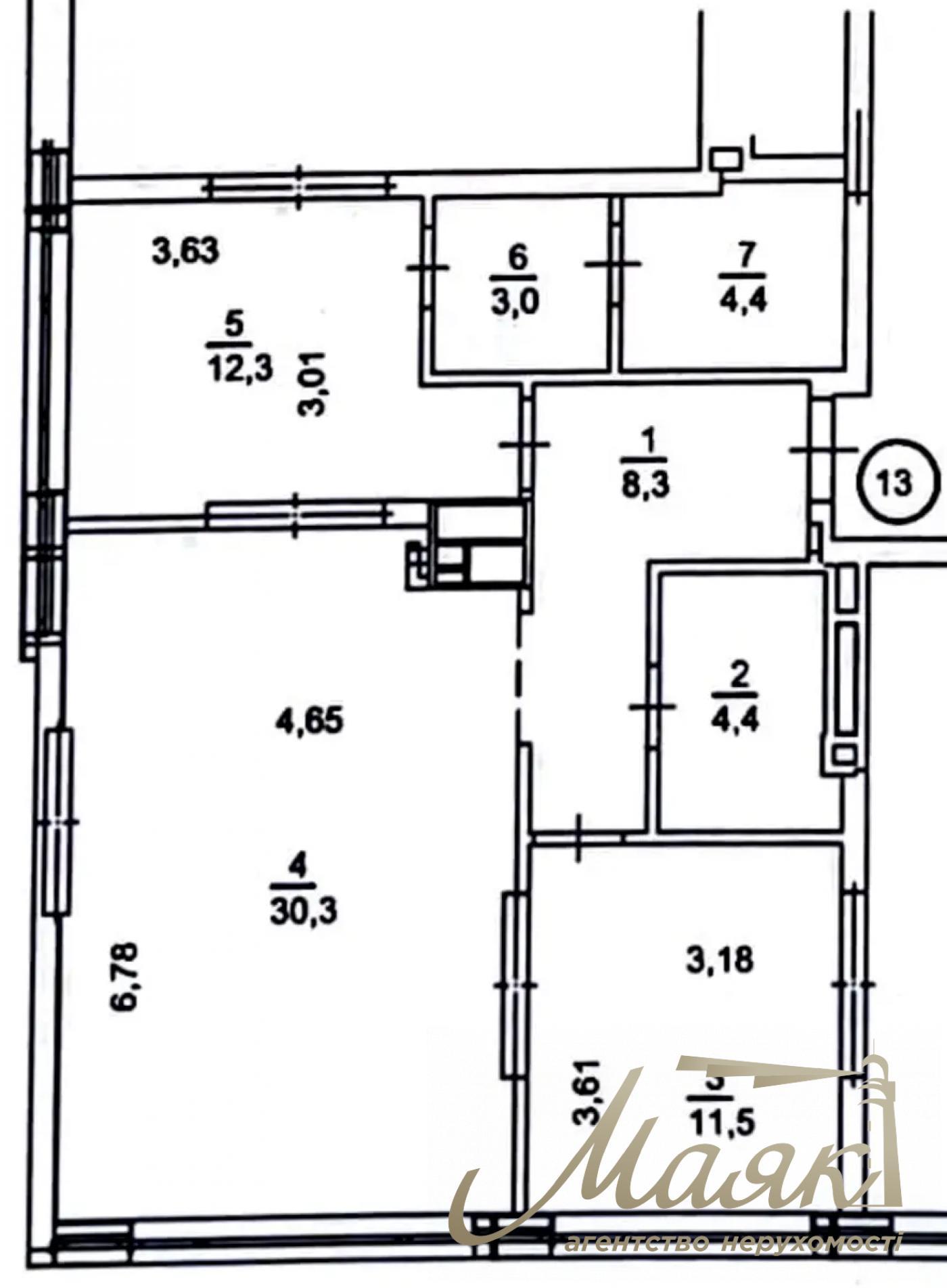 Продажа дизайнерской квартиры 74 м² в ЖК бизнесс класса White Lines, Голосеевский район, напротив парка