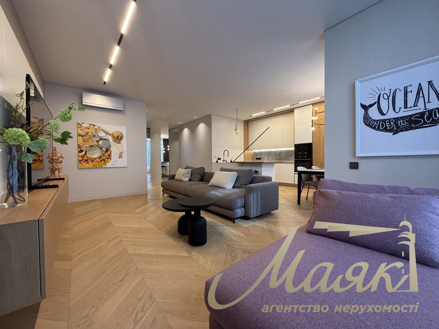 Аренда квартиры 116м2 в ЖК Новопечерские липки, Драгомирова 15Б, Печерский район