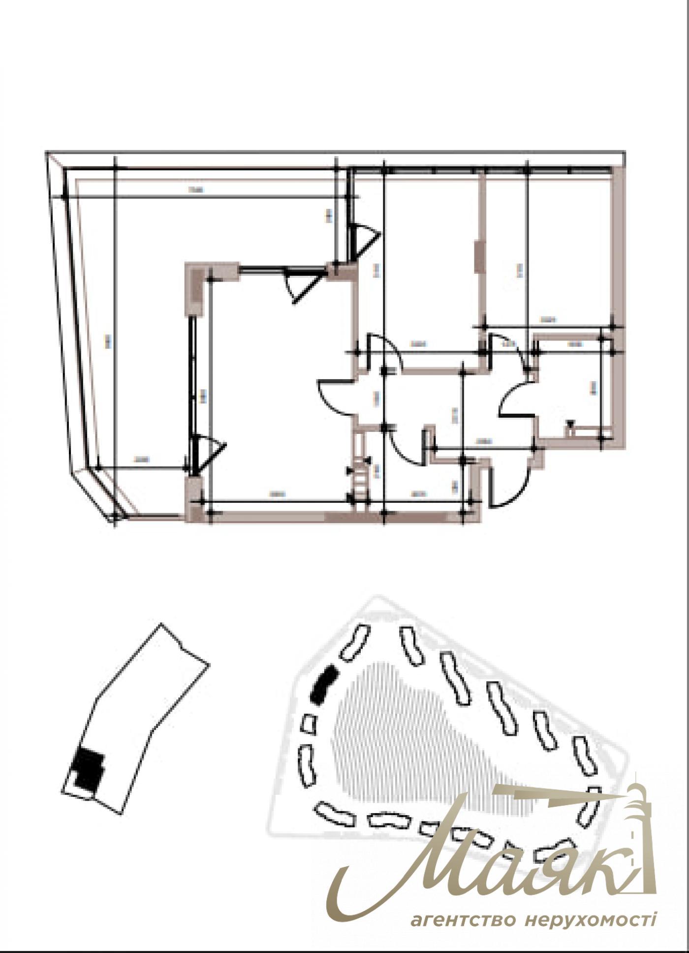 For sale 3-bedroom apartment in Residential Complex Park Lake City, Podgoretsi