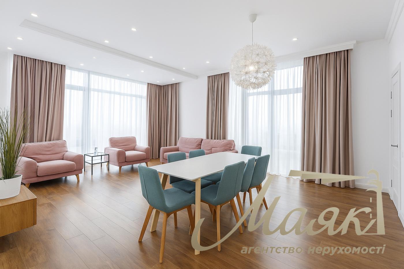 Оренда 3-кімнатної квартири в ЖК "Новопечерські Липки", вул. Андрія Верхогляда, Центр