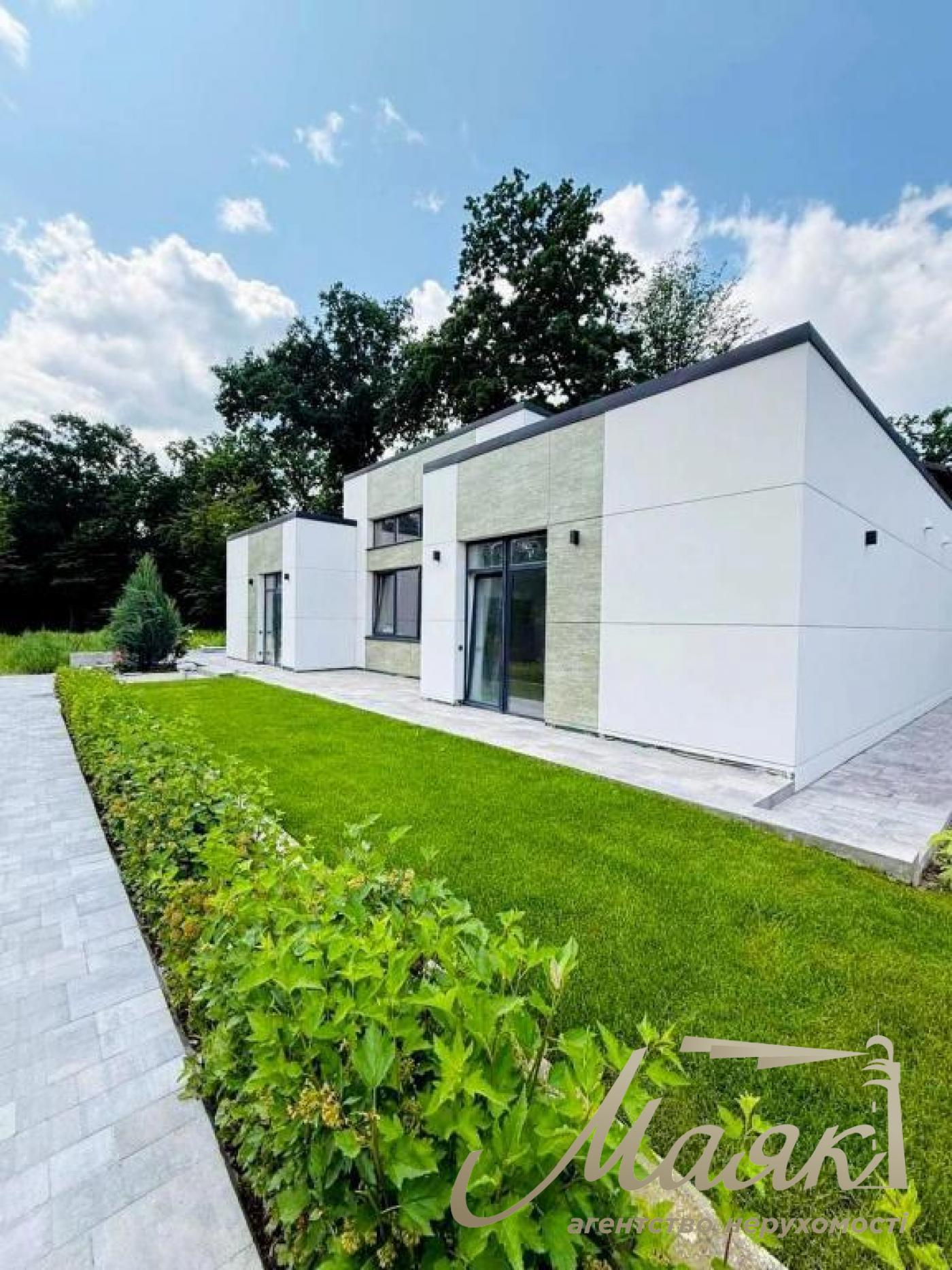 Продаж сучасного будинку 172м2 у закритому КМ Лісники, поруч ліс