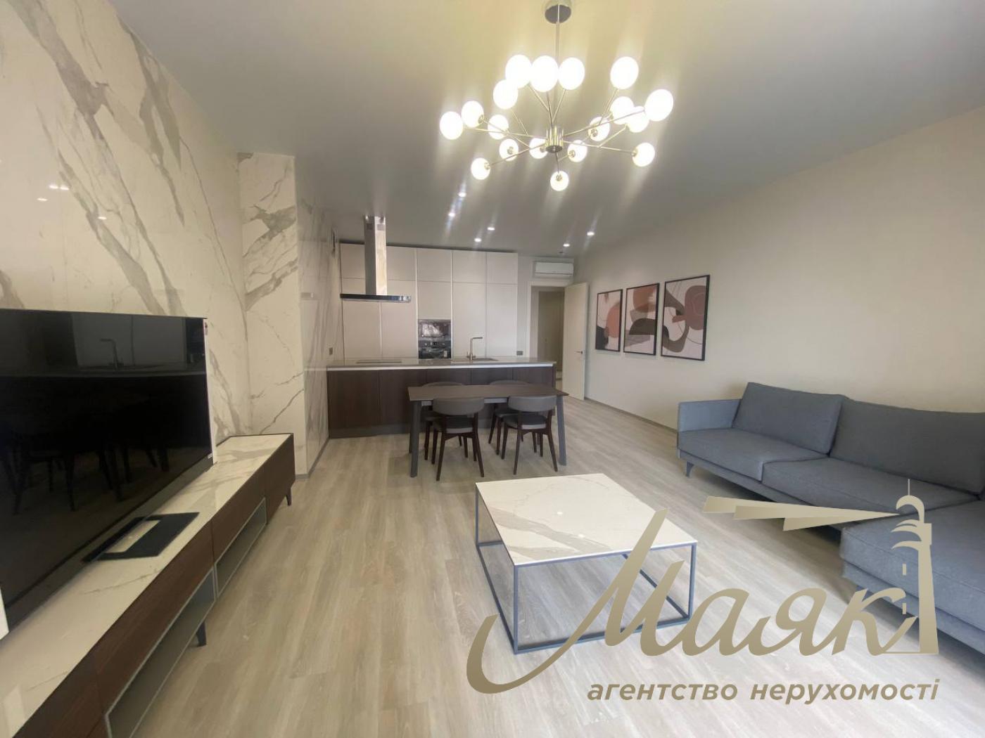 Rent of a 3-room apartment in the Atlantic residential complex at 118 Antonovich Street.