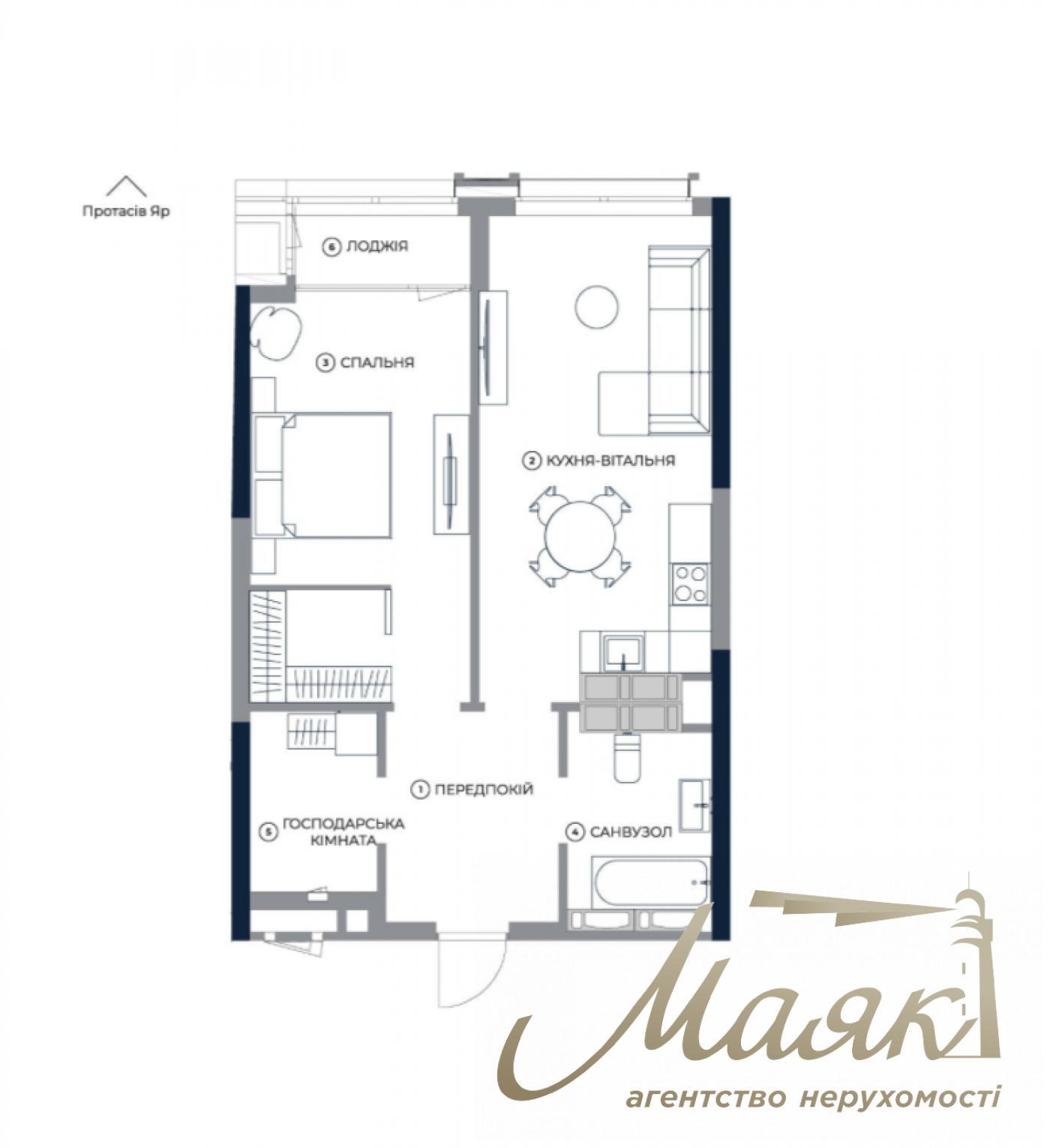 Продаж 1-кімнатної квартири ЖК А136 Highlight Tower, вул. Антоновича